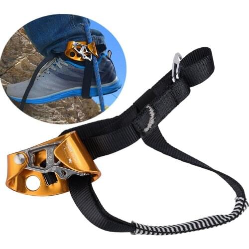 Outdoor Gadgets Outdoor Left/right Foot Ascender Riser Rock Climbing Mountaineering Equipment Mountaineering Accessories @40