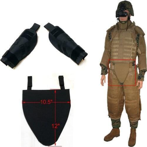 Tactical OTV Improved Vest Aramid Bulletproof Body Armor Combat Assault Protector Inside Soft Ballistic Panel Plate