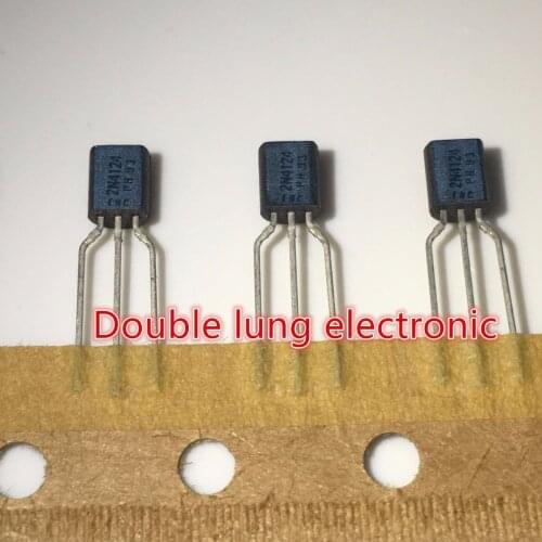 50PCS/LOT 2N4124 TO92 General Purpose Transistors 25V (NPN Silicon)