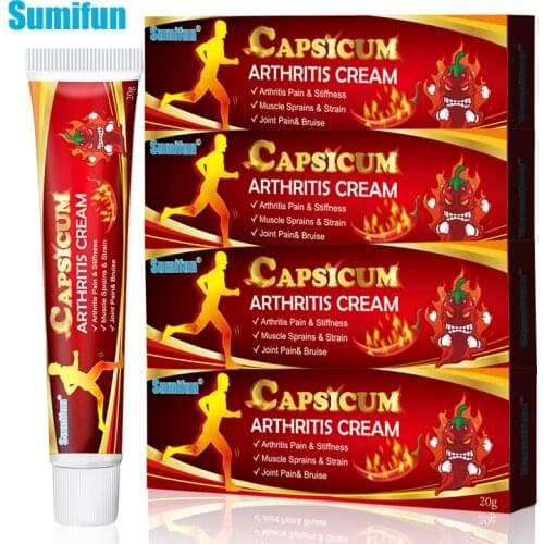 10Boxes Sumifun Capsicum Hot Arthritis Cream Rheumatoid Arthritis joint Knee Pain Relief Chinese Medicine Ointment Pepper Cream