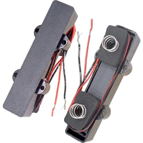 4-String Closed Style Pickup 91mm+94mm with Springs Pickup for Jazz Bass Guitar Replacement Parts