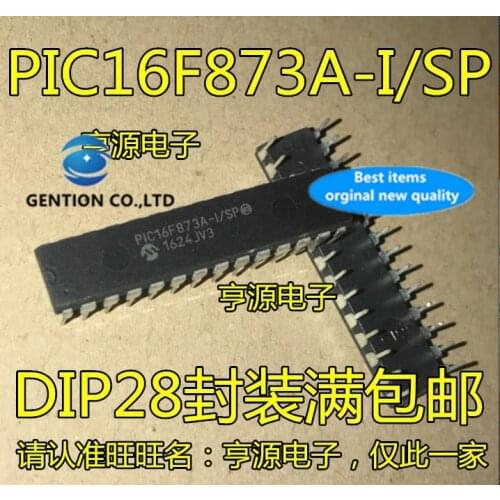 5PCS PIC16F873A-I/SP PIC16F873A DIP MIC microcontroller in stock 100% new and original