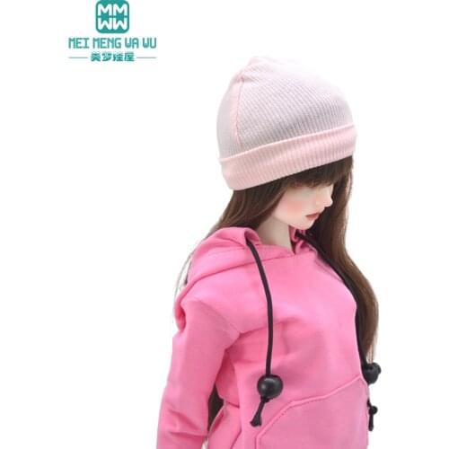 BJD Doll accessories 28--60cm 1/6 1/4 1/3 BJD DD SD MSD YOSD Doll Fashion thread hat, knitted hat