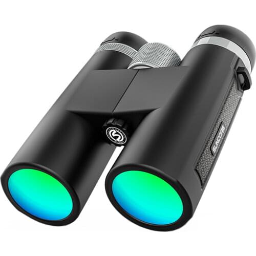 12X42 Binoculars with Phone Adapter Professional HD Compact Waterproof Fogproof Telescope Sports-BAK4 Prism FMC Lens Hiking