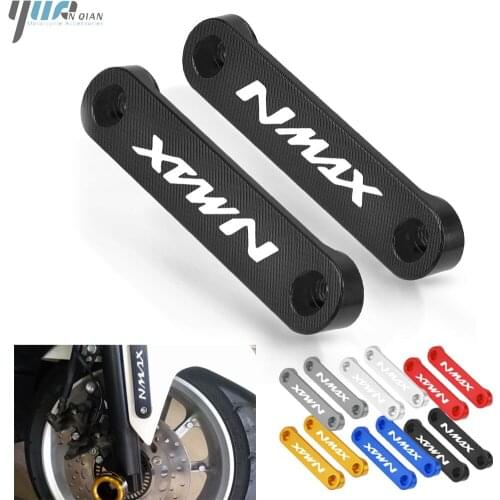 Motorcycle Parts Aluminum Front Axle Coper Plate Decorative Cover For Yamaha Nmax 155 2017 2018 NMAX155 N MAX 155 Accessories