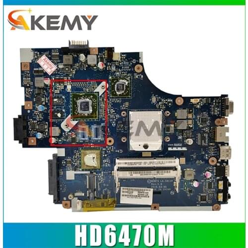 For Acer aspire 5551G 5552 5552G Laptop Motherboard NEW75 LA-5911P MBWVE02001 MB.WVE02.001 DDR3 HD6470M Mainboard