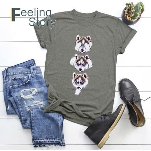 Женские футболки с принтом Feelingstory China At AliExpress