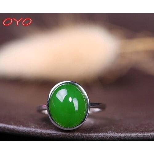 925Sterling silver inlaid natural egg noodle jasper ring