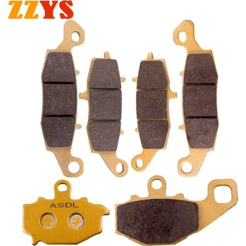 650cc Motorcycle Front and Rear Brake Disc Pads Set For CF MOTO 650 NK 650 TR NK650 TR650 2012-2013