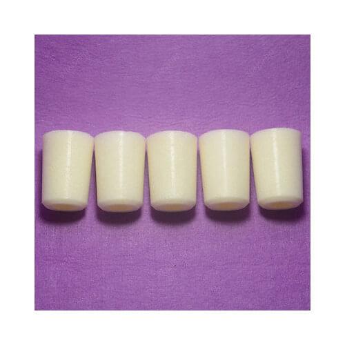 35# Tapered Silicon Bung Stopper,Test Tube Hollow Plug Intake Hose,5PCS/LOT