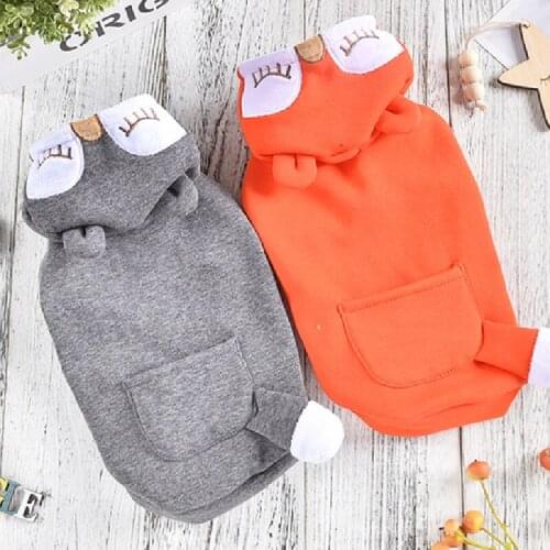 Small Dog Costume Winter Pet Hoodie Coat Cat Chihuahua Yorkies Clothing Poodle Pomeranian Schnauzer Pug Welsh Corgi Clothes