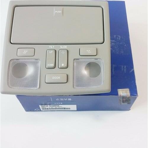 Dome light reading lamp sunroof switch car glasses case reading light map light for hyundai Tiburon coupe 2006-2008 928102C500