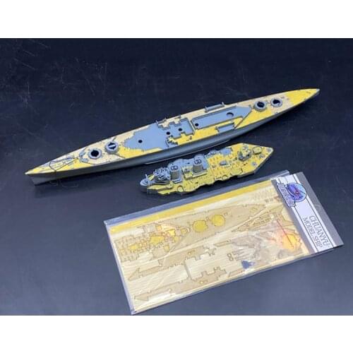 For 1/700 Scale Flyhawk Wooden Deck Masking Sheet for 1/700 Scale Flyhawk FH1160S HMS Hood 1941 Ship Model DIY Accessories