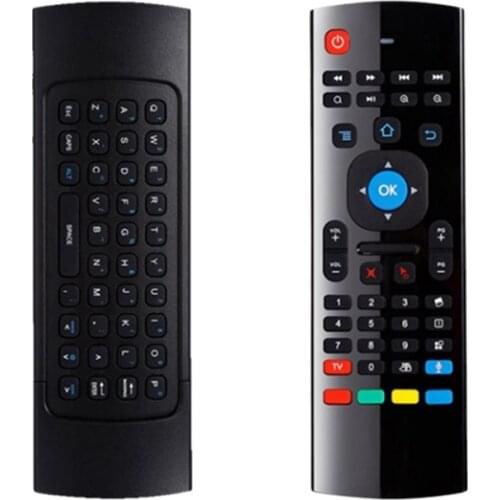 MX3 Fly Air Mouse Smart Voice Remote Control 2.4G Wireless Keyboard for TV Box Android Mecool H96 Max X96 Mini Mi Box
