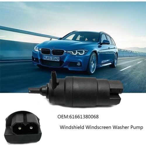 Windshield Washer Pump For BMW E36/E39/E46/E53/E60/E65 318is 540i 535i 850i 850Ci 740iL 320i 61668360614 61661380068