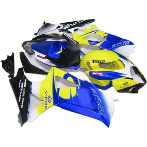 Plastic Fairings for SUZUKI GSXR 1000 2007 2008 Black Yellow Blue Fairing kit GSXR1000 07 08 DL820