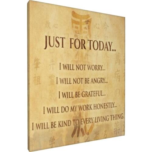 Reiki Principles 1 Anime Poster Home Decor Painting Surf Board Decor World Picture Nordic