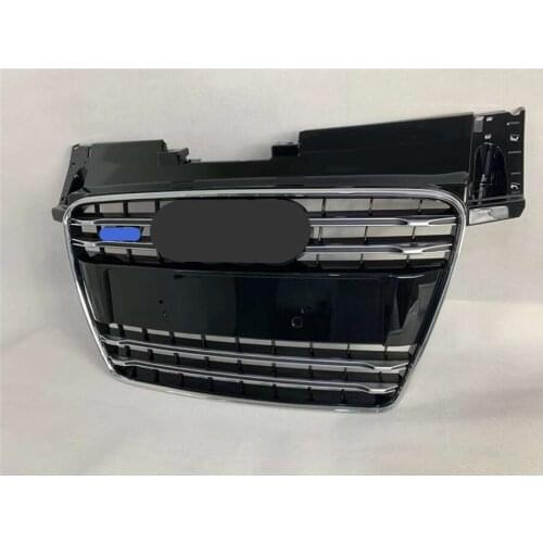 For TTRS Style Car Front Bumper Mesh Car Front Grille Racing Grill for Audi TT/TTS 8J 2006-2014 Car Mesh