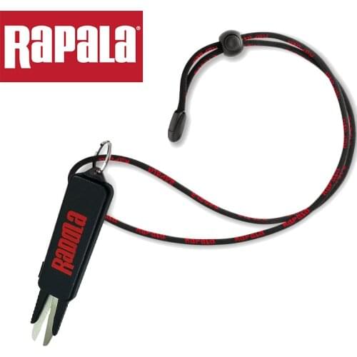 Rapala Fishing line cutter fishing tool stainless steel Mini cutter Clipper Scissors Super Sharp Blade Braided PE Line Cutting