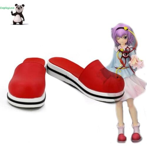 Touhou Project Komeiji Satori Red Cosplay Shoes Boots Newest Custom Made For Hallowee Christmas CosplayLove