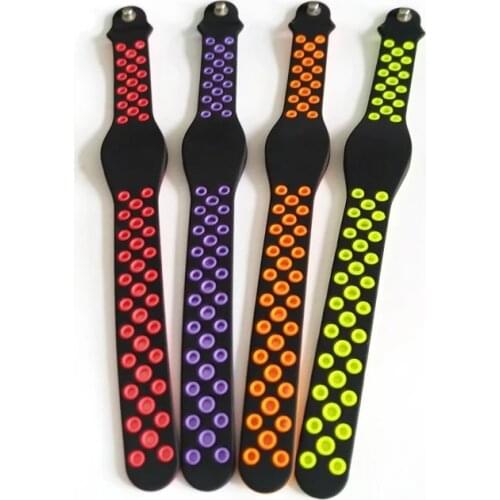 10Pcs 13.56MHz IC Read Only RFID Adjustable Soft Waterproof Wristband Silicone Bracelets Wrist Band NFC Smart S50 1K Door Card