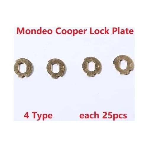 100pcs) For Ford Mondeo Lock Reed Lock plate Car Door Lock Repair Kits Repair Accessories + with Few spring