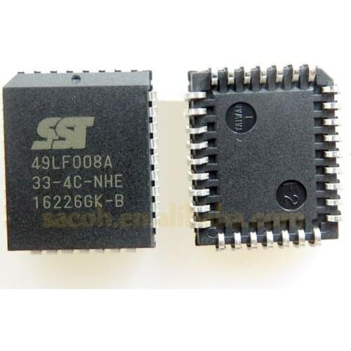 5PCS/lot New SST49LF008A-33-4C-NHE 49LF008A or SST49LF008A-33-4C-WHE SST49LF004A-33-4C-NHE SST49LF004A-33-4C-WHE PLCC-32 Flash