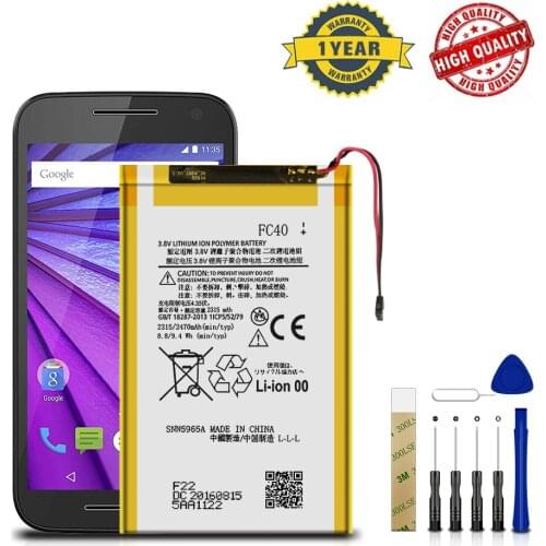 FC40 Battery For Motorola Moto G 3rd G3 XT1540 XT1541 XT1543 XT1544 XT1548 XT1550 XT1557 Mobile Phone battery
