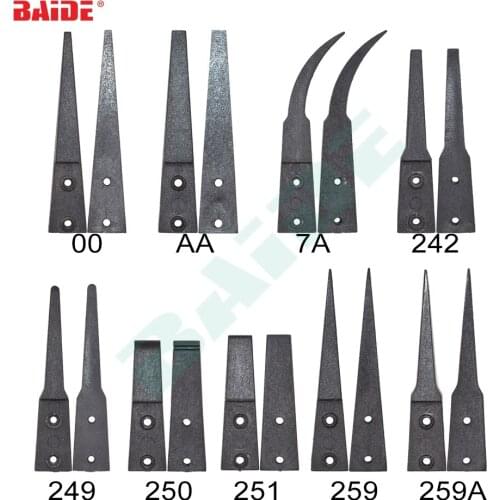 Anti-static Tweezers Replacement Plastic Head ESD-00,AA,7A,242,249,250,251,259,259A Precision forceps Nipper pincers 500set/lot