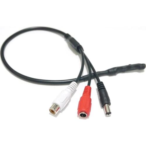 CS-06X Sound Monitor Audio Pickup Security Listening for CCTV Camera Audio Camera Microphone