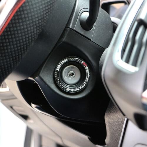 Color My Life Stainless Steel Ignition Key Switch Ring Cover Key Hole Circle Sticker For Ford Focus 2 3 4 MK2 Kuga Escape Mondeo