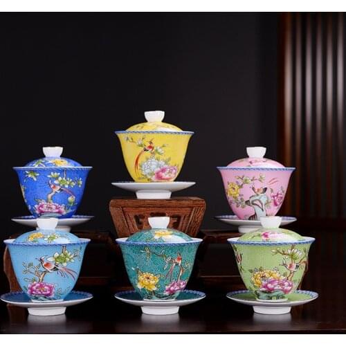 HMLOVE Cups With Lid For Pu-erh