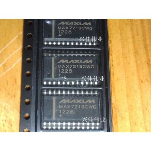 MAX7219 MAX7219CWG MAX7219EWG SOP24