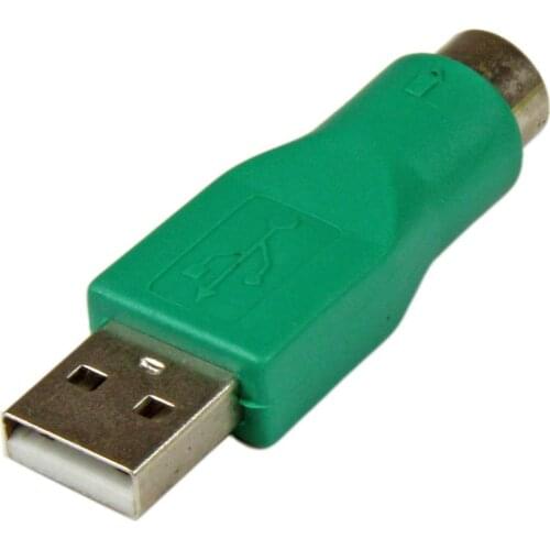 USB male to S-Video PS/2 PS2 SVHS female converter adapter connector for PC