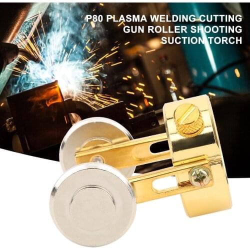 Roller Guide Wheel Spacer Brass Plasma Cutter Guide Wheel Roller Fit Pilot Arc Starting For P80 Plasma Cutting Welding Torch