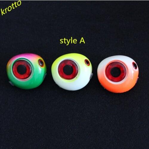 Big Eyes Octopus Squid Sea Perch Fishing Bait With Strength Hook 300g Ruby Snapper Deep Sea Jig Lure 3pcs/lot