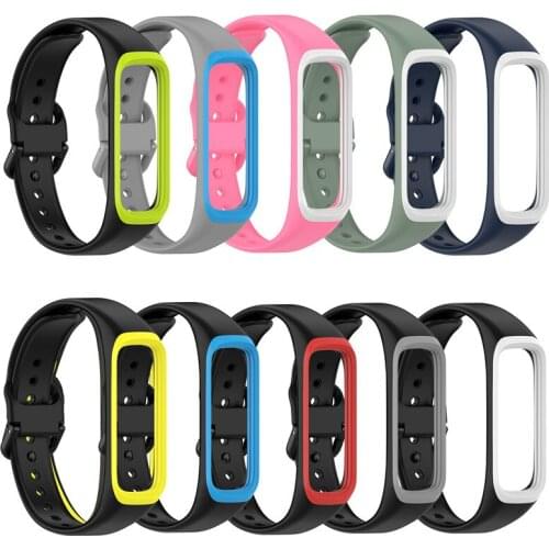 Silicone Band For Samsung Galaxy Fit2 SM-R220 Sports Strap For Samsung Galaxy Fit2 Wristband Smart Watch Bracelet Accessories