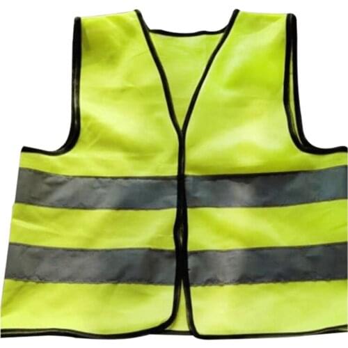 Green Child Vest Reflective Hi Visibility Children Kid Waistcoat Viz Bright