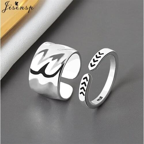 Boho Vintage Wide Wave Knuckle Rings for Women Slim Stacking Ring Wedding Band Eternity Open Ring Minimalist Jewelry 2021