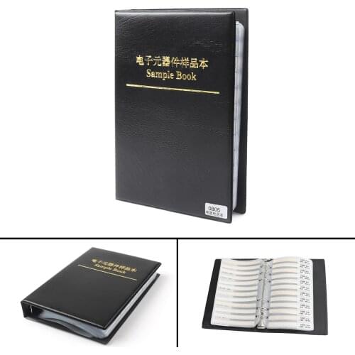 0805 SMD Sample Book 170values 4250pcs Resistor + 92values 2300pcs Capacitor Kit
