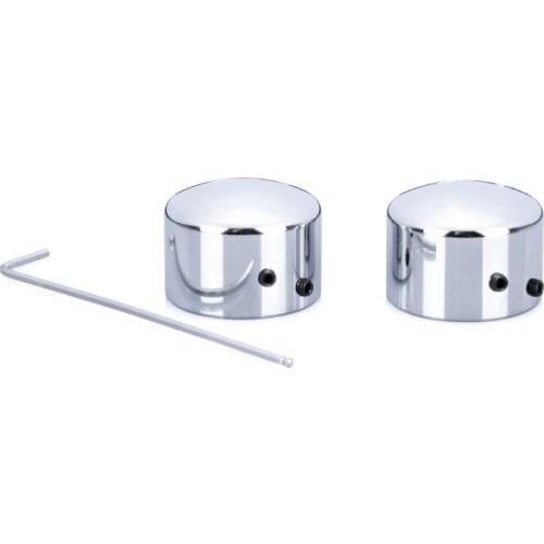 1 Pair Chrome Motorcycle Front Axle Nut Cover Cap Bolt Kit for Harley Sportster 883 1200 All Years