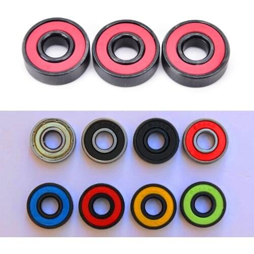 1Pc 608zz Ceramic Speed Wheels Bearing For Finger Spinner Skateboard Skate Roller Skate Bearings