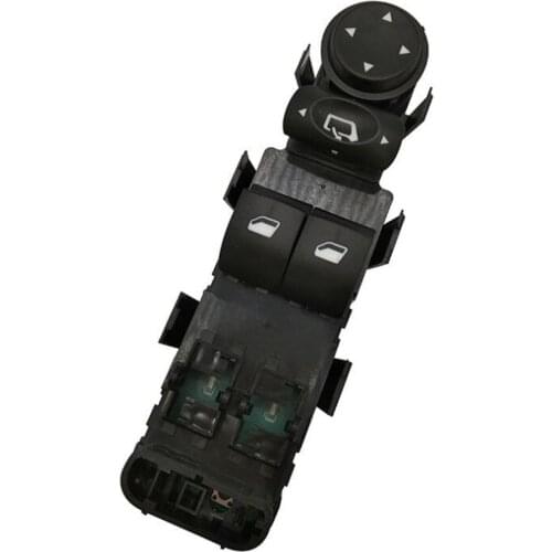 2 Door Window Master Mirror Switch Panel 9 Pins For Citroen C4 2004 2005 2006 2007 2008 2009 2010