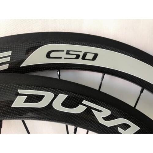 2020 superventas juego de ruedas de carbono Ultra ligero 700c clincher powerway cerámica r36 hubs 3k brillante 25mm de ancho jue