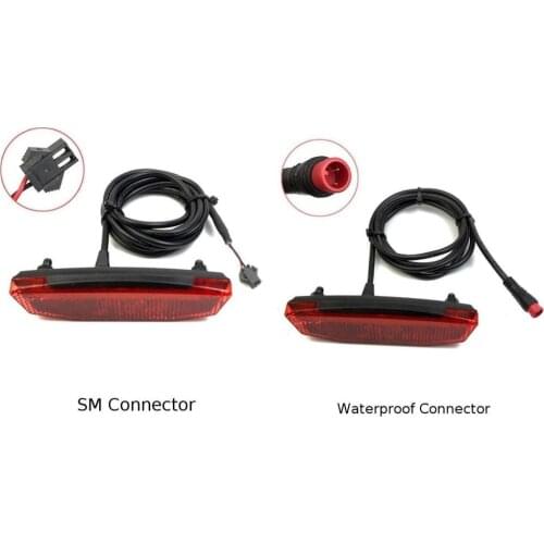 6v-60v Tail Light Night Riding Led Warning Light For Electroc Bicycle Bike Modification Accessory