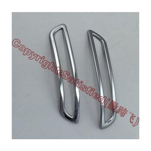 ABS Chrome Rear Fog light lamp cover trim For Toyota Innova 2016 2017