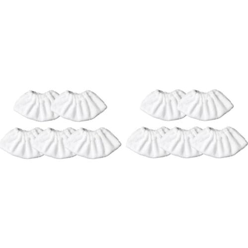 AD-10Pcs Washable Replacement Cotton Terry Cloth Cover Pads Fit for Karcher SC2 SC3 SC4 SC5 Steam Cleaner Hand Tool