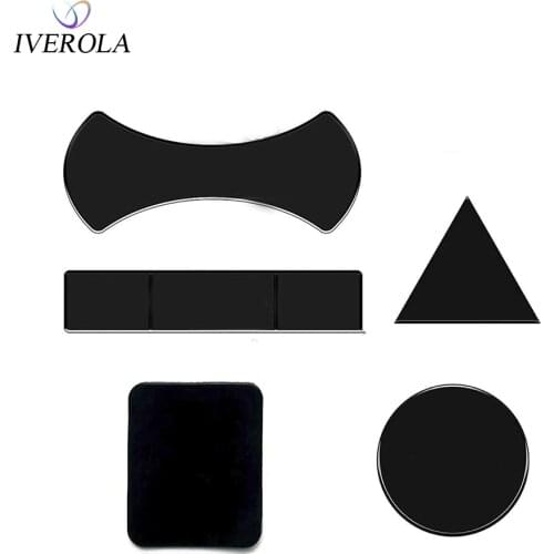 Super Nano Rubber Pad Car Phone Holder For Mobile Car Mount Tablet GPS Portable Non-Slip Stand Stick Glue Sticker Washable