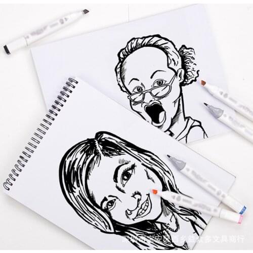 Marker Paper Pad A3 A4 A5 32 Sheets Sketch Artist Drawing Waterproof Coloring Books Stationery Painting Watercolor Sketchbook
