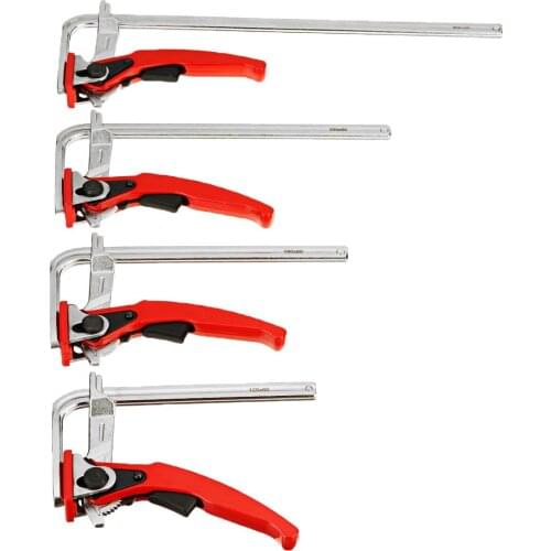 Quick Guide Rail Clamp Carpenter F Clamp Quick Clamping for MFT and Guide Rail System Hand Tool